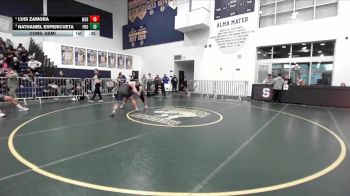 285 lbs Cons. Semi - Nathaniel Espericueta, Frontier vs Luis Zamora, Warren