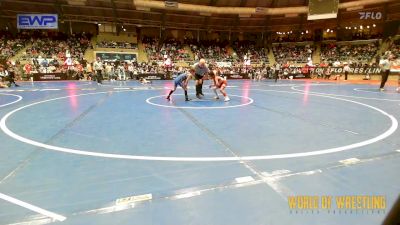 49 lbs Round Of 16 - Major Greer, Siouxland Wrestling Academy vs Meyham Fitzgerald, Sherman Challengers