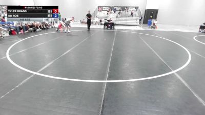 165 lbs Tyler Bragg, Kansas Blue vs Eli Roe, Michigan Red