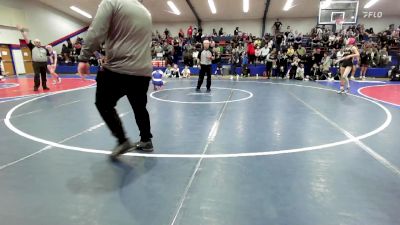 100 lbs Semifinal - Hannah Stephenson, Sand Springs HS vs Grace Halbert, Berryhill High School