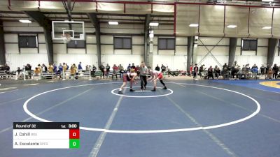 133 lbs Round Of 32 - Joseph Cahill, Bridgewater vs Ariel Escalante, Springfield