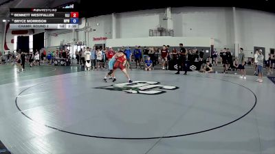157 lbs Champ. Round 2 - Bennett Westfallen, Illinois vs Bryce Morrison, Michigan Premier WC