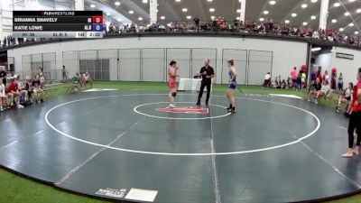 155 lbs Brianna Snavely, Hawaii vs Katie Lowe, Alabama Red