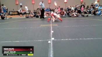 90 lbs Finals (8 Team) - Noah Majka, Untouchables vs Grant Taylor, MO Outlaws Gold