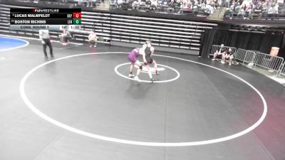 6A 132 lbs Cons. Round 1 - Boston Richins, Lehi vs Lucas Malmfeldt, Skyridge