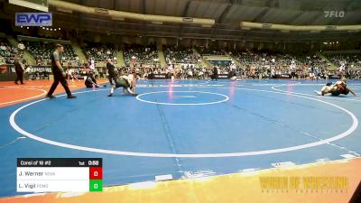 88 lbs Consi Of 16 #2 - Joshua Werner, Nova Wrestling Club vs Lance Vigil, Pomona Elite