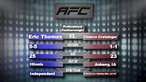 Eric Thomas vs Chance Cretsinger - Ascendancy FC 15 Replay