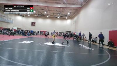 165 lbs Cons. Round 1 - Jude Kirk, Mount Vernon vs Lucian Mazzocco, Streetsboro