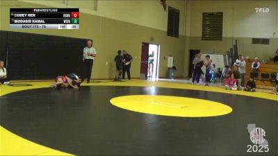 76 lbs Cons. Round 4 - Modasir Kamal, Alpha Dawg vs Codey Her, Red Star Wrestling Academy