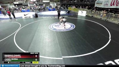 92 lbs Cons. Round 3 - Maximus Chavez, Mad Dawg Wrestling Club vs Caden Rivera, California