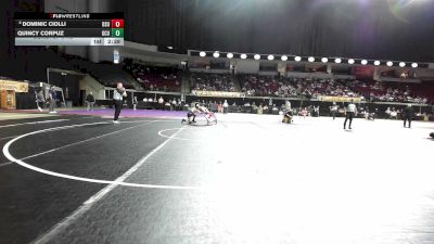 125 lbs Consi Of 8 #2 - Dominic Ciolli, Ohio State vs Quincy Corpuz, Grand Canyon