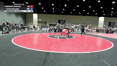 113 lbs Champ. Rd Of 16 - Fernando Morales, Vici vs Cache Williams, Position Wrestling