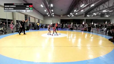 55 lbs Rr Rnd 1 - Quinn Cannici, Cordoba Trained Girls vs Julia Risha, MGW Beach Beasts