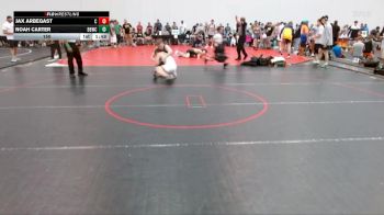 150 lbs Round 5 (6 Team) - Noah Carter, Bulloch Bandits Wrestling Club vs Jax Arbegast, Croatan