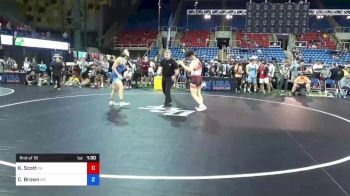 170 lbs Rnd Of 16 - Kyle Scott, Pennsylvania vs Carter Brown, Missouri