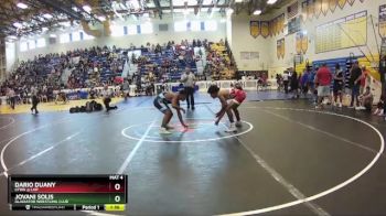 126 lbs Semifinal - Jovani Solis, Gladiator Wrestling Club vs Dario Duany, CFWA @ LHP