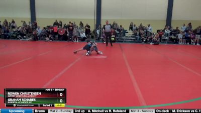 75 lbs Cons. Round 2 - Graham Schares, Immortal Athletics WC vs Rowen Christensen, Summit Wrestling Academy