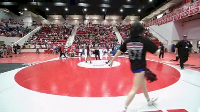 JH 110 lbs Champ. Round 1 - Amirya Howard, DEL CITY vs Kylie Waffle, BIXBY