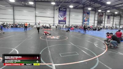 100 lbs Rd# 2 10:30am Friday - Bode Bratsburg, Nebraska Elite vs Beckhem Fields, Rough House