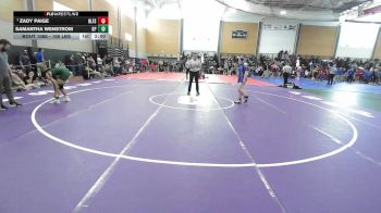 165 lbs Round Of 16 - Zady Paige, Belfast High School vs Samantha Wenstrom, King Philip