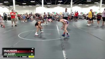 60 lbs Round 2 (4 Team) - Lou Alojado, Mat Warriors Red vs Kelan Winters, U2 Upstate Uprising 2.0