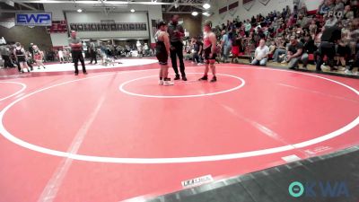 Rr Rnd 2 - Tate Roberts, Locust Grove Youth Wrestling vs Jexin Weder, Checotah Matcats