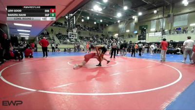 157 lbs Cons. Round 3 - Levi Good, Caney Valley High School vs Dakota Hahn, SAND SPRINGS