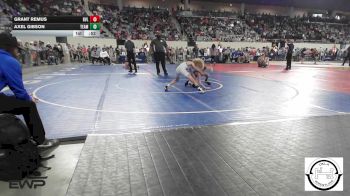68 lbs Consi Of 16 #1 - Grant Remus, Bartlesville vs Axel Gibson, Team Guthrie Wrestling