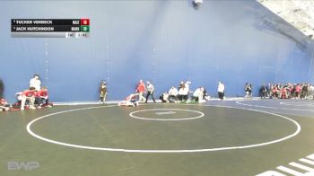 126 lbs Quarterfinal - Jack Hutchinson, Manhattan vs Tucker Verbeck, Maize