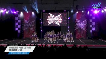 Pittsburgh Pride All Stars - Ferocious [2025 L2 Youth - Medium Day 1] 2025 JAMfest Cheer Super Nationals