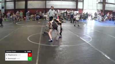 62 lbs Quarterfinal - Dante Magliacano, Scorpions vs Dallas Donmoyer, Kraken