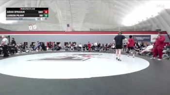 133 lbs Finals (2 Team) - Aidan Sprague, Indianapolis vs Larson Pilant, Kentucky Wesleyan