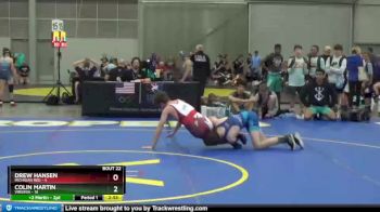 113 lbs 2nd Wrestleback (16 Team) - Drew Hansen, Michigan Red vs Colin Martin, Virginia