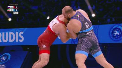 125 kg Finals 1-2 - Abdulla Kurbanov, Russia vs Amir Hossein Abbas Zare, Iran