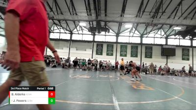 116-120 lbs 3rd Place Match - Jacob Powers, Bulldog Premier Wrestling Club vs Boone Alderks, Oregon