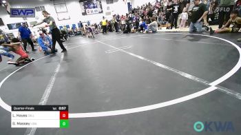 80 lbs Quarterfinal - Liam Hayes, Carl Albert vs Gaige Massey, Lions Wrestling Academy