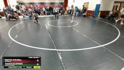 190 lbs Cons. Round 1 - Paxtyn Stilwell, Glenrock vs Thomas Elizondo, Mountain View