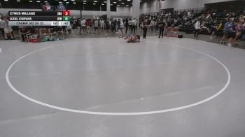 100 lbs Champ. Rd Of 32 - Axel Cuevas, Betterman Elite Wrestling vs Cyrus Millage, Sebolt Wrestling Academy