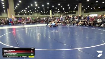 175 lbs Round 1 (6 Team) - Ian Vallecillo, Team Palmetto State vs Gailen Wilds, Refinery WC