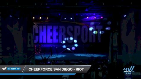 CheerForce San Diego - Riot [2019 Junior Small 1 Division B Day 2] 2019 CHEERSPORT Nationals