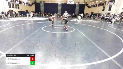 160 lbs Round Of 32 - Carson Thomas, Cincinnati LaSalle vs Emanuel Seward, St. Christopher's School