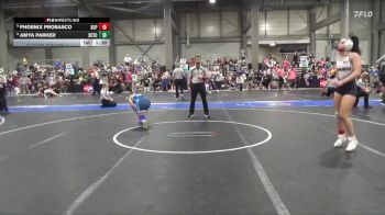 130 lbs Champ. Round 1 - Phoenix Probasco, South Central Punisher vs Amya Parker, Scott City Takedown Club