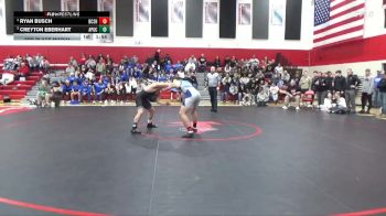 165 lbs 3rd Place Match - Creyton Eberhart, AP-GC vs Ryan Busch, BCLUW-SH