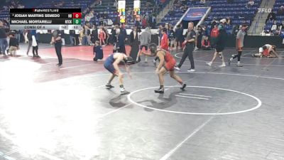 120 lbs Consi Of 4 - Josiah Martins Semedo, New Bedford vs Michael Mortarelli, Natick
