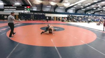 184 lbs Finals (2 Team) - Colton Webster, Randolph vs Jason Petroski, Penn College Of Tech