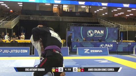 James Edilson Gomez Correa vs Eric Anthony Shasha 2026 Pan Jiu Jitsu IBJJF Championship