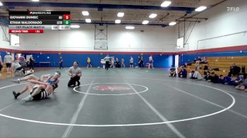 157-165 lbs 1st Place Match - Ethan Maldonado, Luther vs Giovanni Duniec, Mount Union