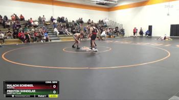 J-10 lbs Cons. Semi - Malachi Schenkel, PACK732 vs Preston Shindelar, Indee Mat Club