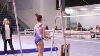 Grace McCallum (USA) Bars Sequence To Stuck Dismount, Training Day 1 - 2018 City of Jesolo Trophy
