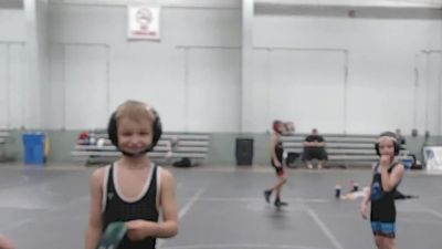 52 lbs Round 7 (8 Team) - Trey Sanders, Mat Assassins Black vs Owen Stickle, Mat Assassins Red